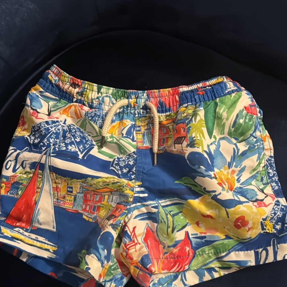 Polo by Ralph Lauren Multicolor Print Shorts